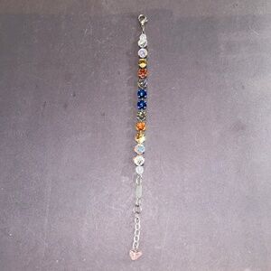 Sabika multi-colored crystal bracelet